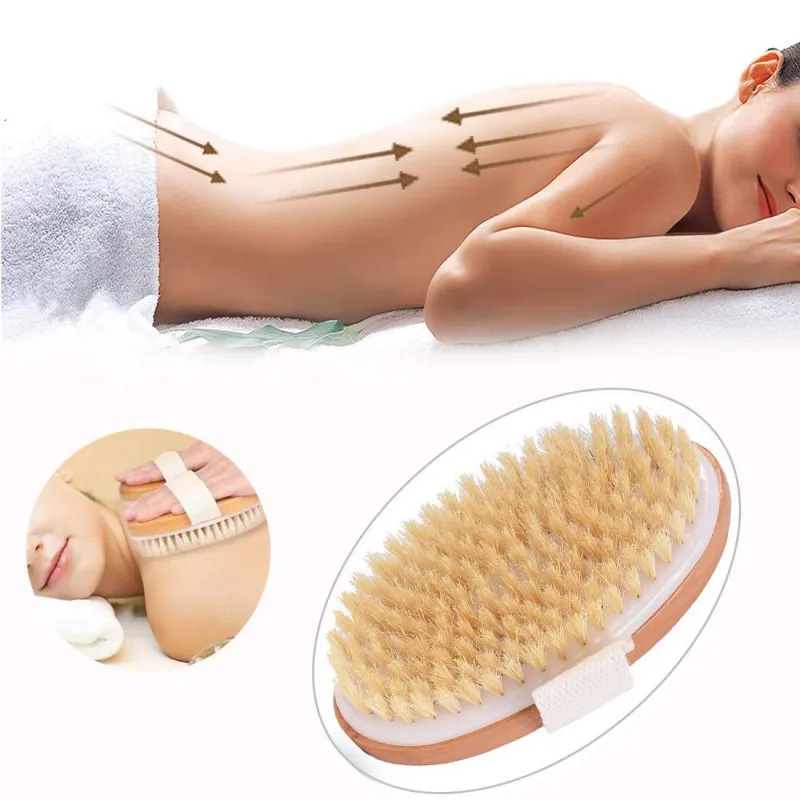 Szczotka do masażu na sucho antycellulitowa cocoSpa ZESTAW