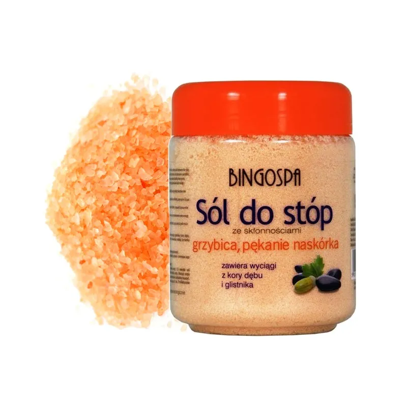 BingoSpa Sól do nóg na grzybicę i pękanie naskórka 550g