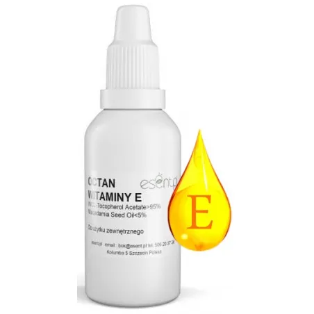 Esent witamina E w kroplach - Octan witaminy E 10 ml