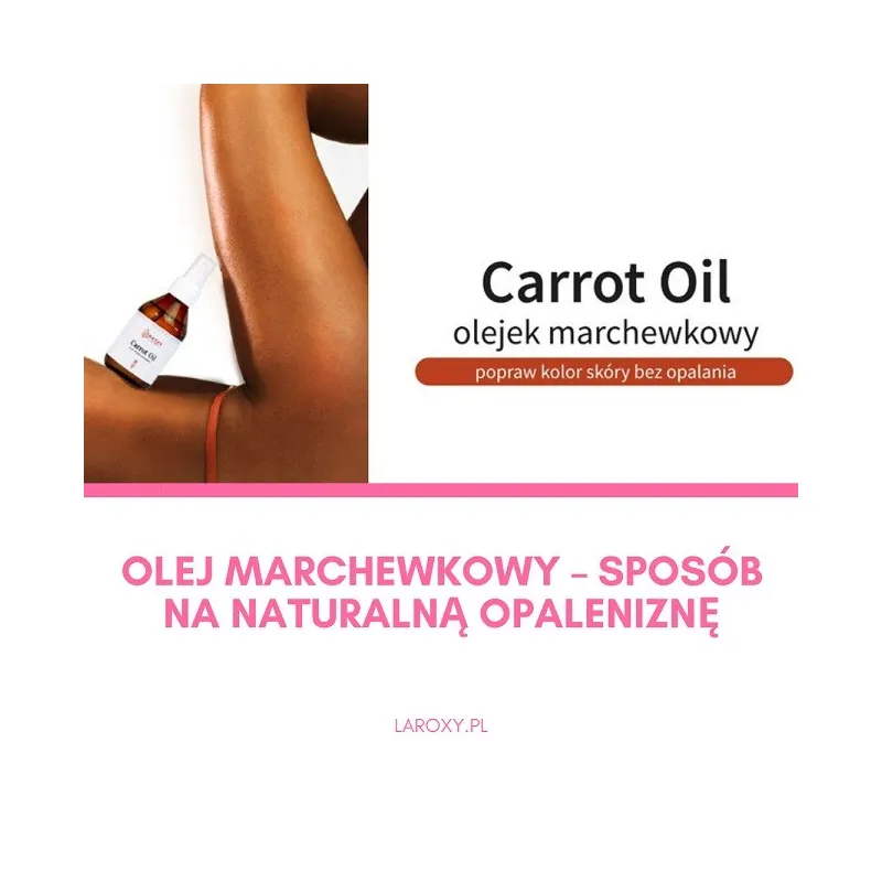 Olej marchewkowy przyśpieszacz opalania samoopalacz Natur Planet 100 ml