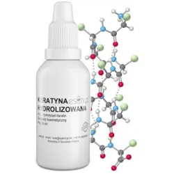 KERATYNA HYDROLIZOWANA czysta 100% włosy paznokcie Esent 30 ml