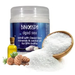 BingoSpa sól do kąpieli Solanka z Minerałami z Morza Martwego 550g