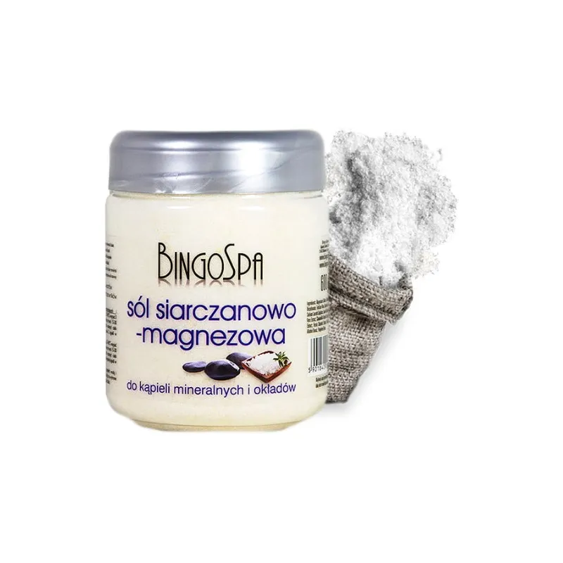 BingoSpa Sól siarczanowo magnezowa do kąpieli i okładów 550g