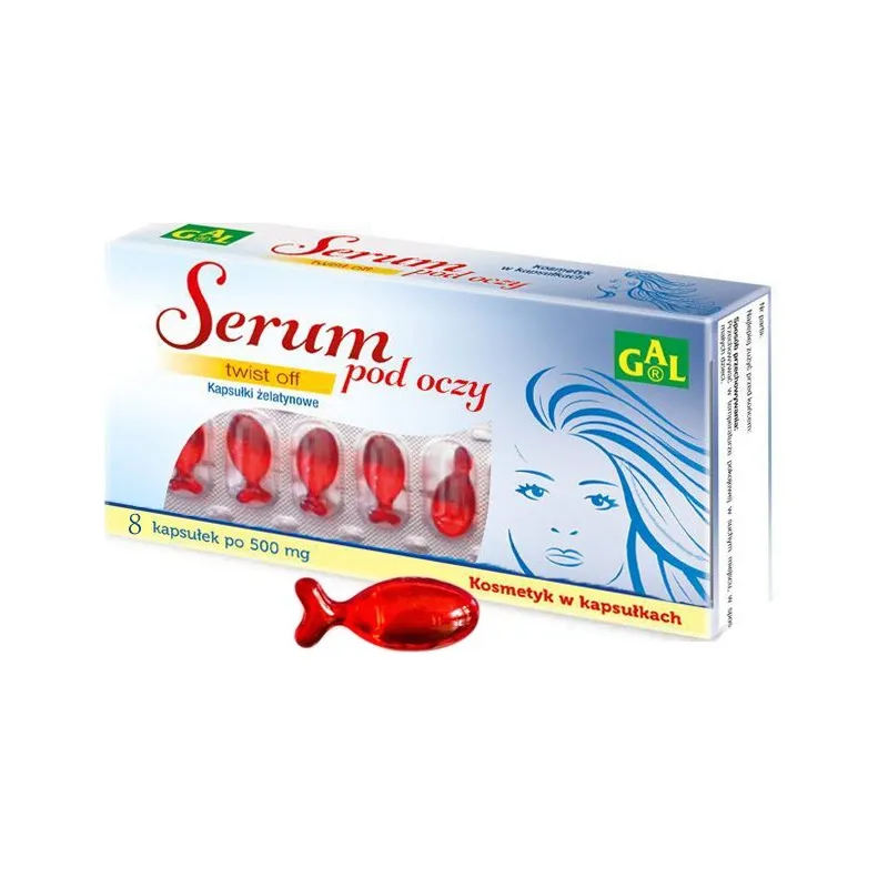 GAL serum pod oczy w kapsułkach czerwone 