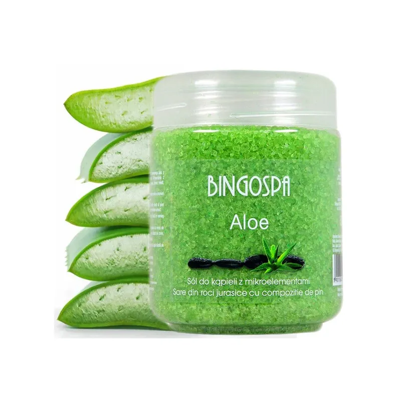 BingoSpa sól do kąpieli aloesowa z mikroelementami 550g