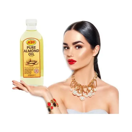 Olej migdałowy czysty naturalny - KTC Almond Oil 200ml