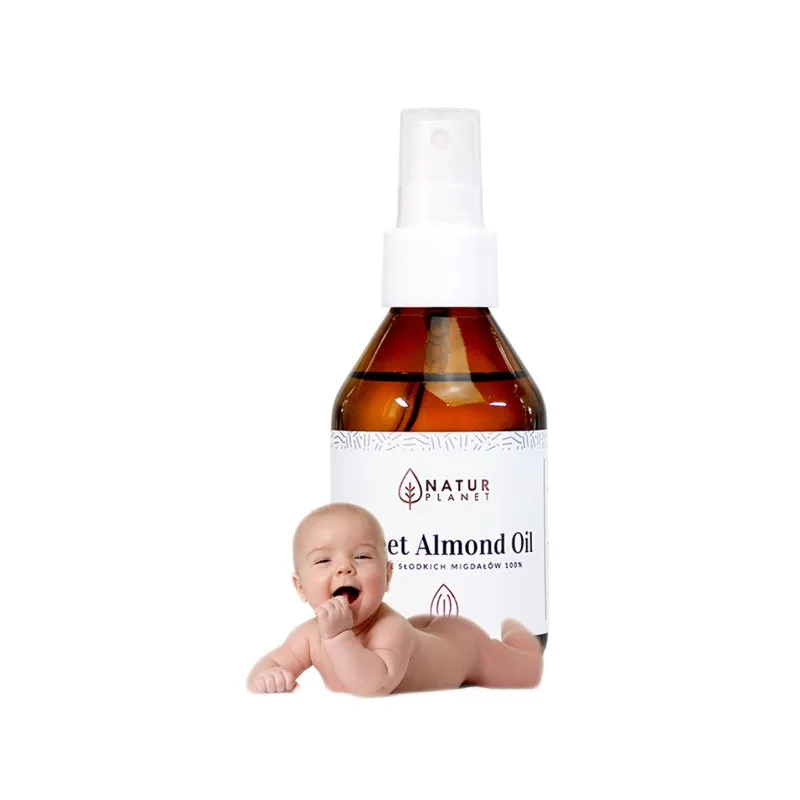 Natur Planet sweet almond oil natural 100ml ❤️ Laroxy.pl