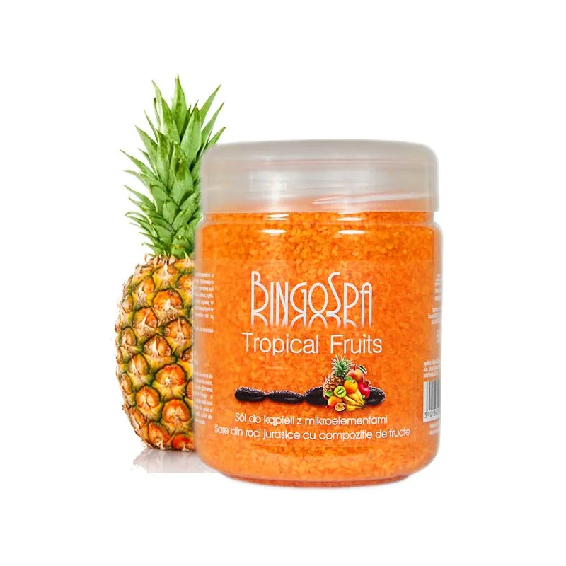 BingoSpa Sól do kąpieli z mikroelementami Tropical Fruits 550g