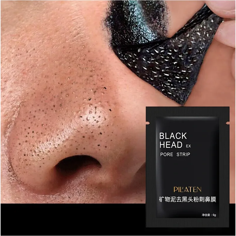 PILATEN black blackhead mask 10 pieces ❤️ laroxy.pl