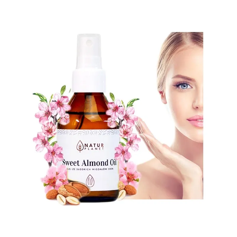 Natur Planet Olej ze słodkich migdałów naturalny 100ml ❤️  Laroxy.pl