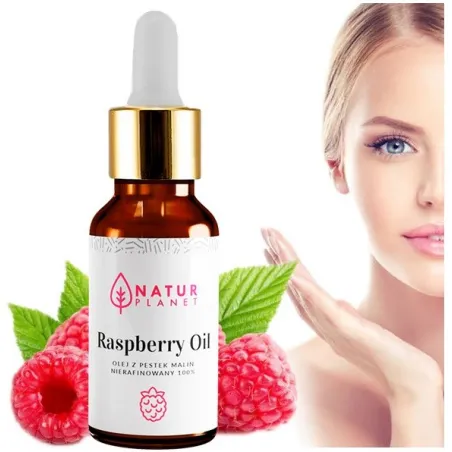 Natur Planet Unrefined Raspberry Seed Oil 30 ml ❤️ store Laroxy.pl