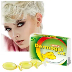 GAL Dermogal A + E - ampułki do twarzy 8 sztuk