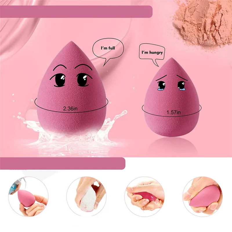 Zestaw Gąbek do makijażu wytłaczanka Make-up cocoSpa ❤️ Laroxy