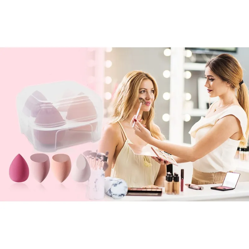 Zestaw Gąbek do makijażu wytłaczanka Make-up cocoSpa ❤️ Laroxy