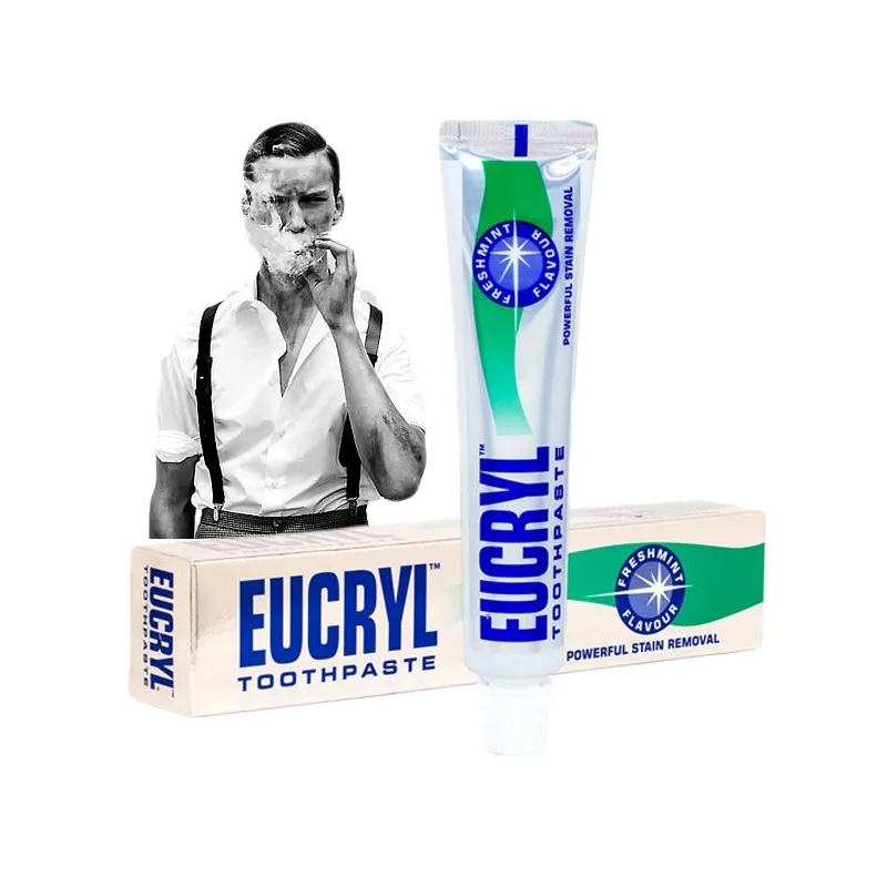Eucryl Freshmint wybielająca pasta do zębów 50ml ❤️ sklep Laroxy.pl