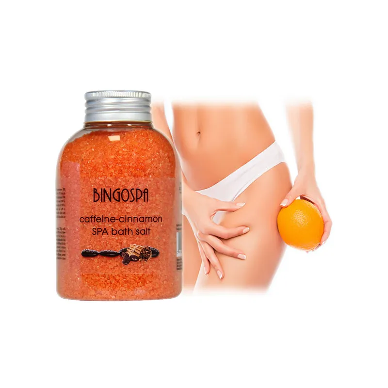BingoSpa caffeine cinnamon bath salt for cellulite ❤️ Laroxy.pl