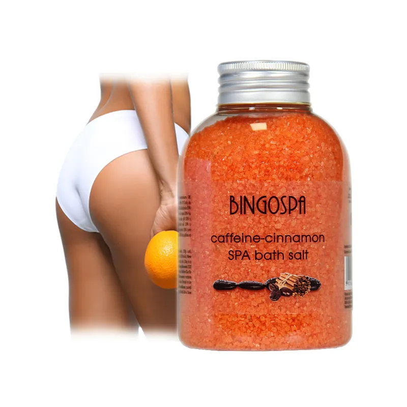 BingoSpa caffeine cinnamon bath salt for cellulite ❤️ Laroxy.pl