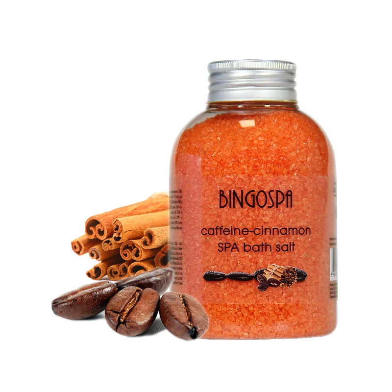 BingoSpa caffeine cinnamon bath salt for cellulite ❤️ Laroxy.pl
