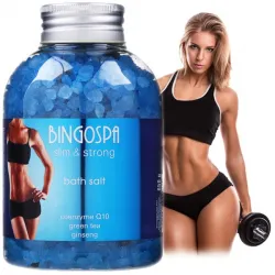 BingoSpa sól do kąpieli wyszczuplająca z koenzymem Q10 zieloną herbatą i żeń-szeniem 650g