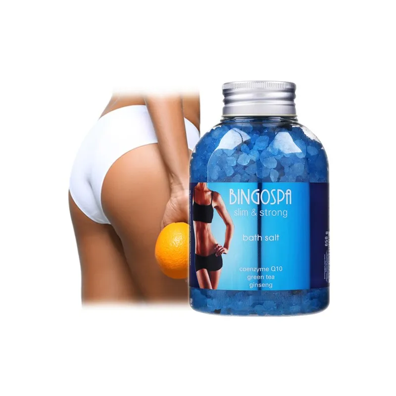 BingoSpa sól do kąpieli wyszczuplająca z koenzymem Q10 zieloną herbatą i żeń-szeniem 650g