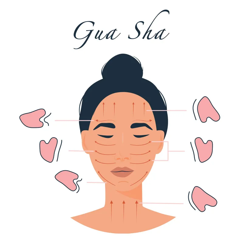 Gua sha kamień jadeitowy płytka cocoSpa ❤️ Laroxy.pl