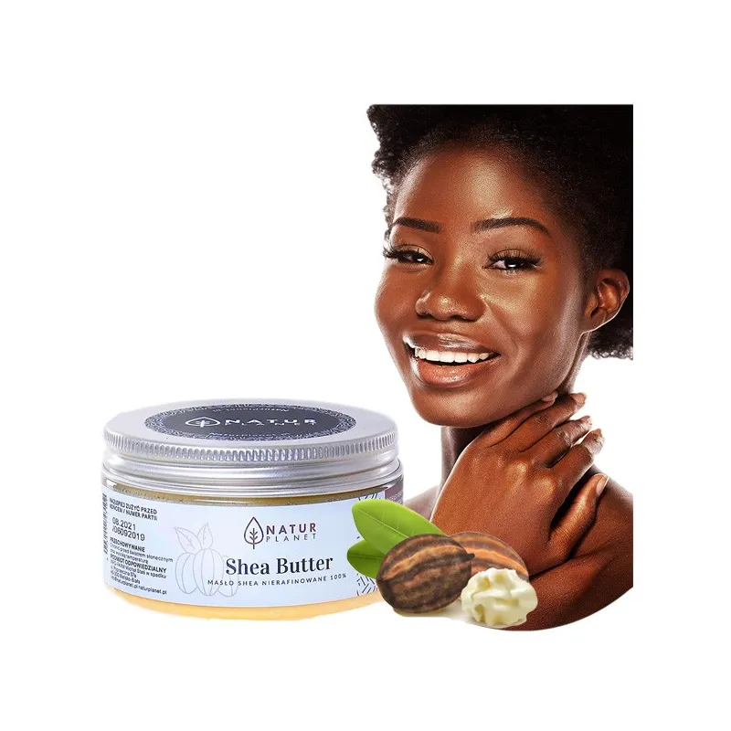 Natur Planet unrefined shea butter 100g - sklep Laroxy.pl