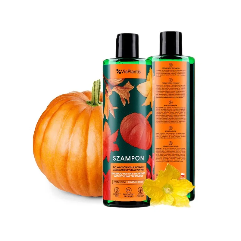 Vis Plantis szampon na zniszczone włosy Pestki z Dyni 400ml