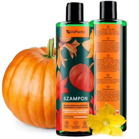 Vis Plantis szampon na zniszczone włosy Pestki z Dyni 400ml