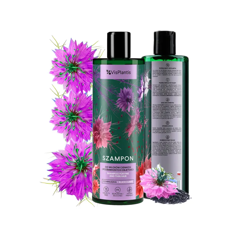 Vis Plantis volumizing shampoo BLACKNUT ☆ Laroxy.pl