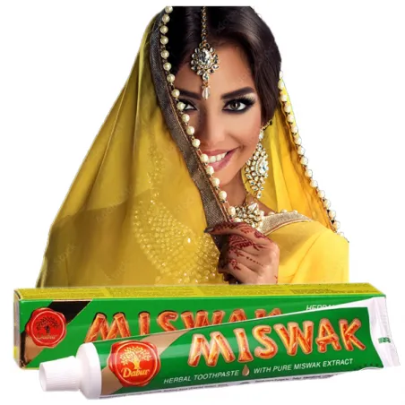 DABUR MISWAK fluoride-free herbal toothpaste 100ml ❤️ Laroxy.pl