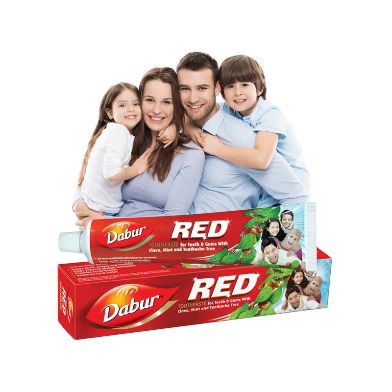 Dabur Red pasta do zębów ziołowa bez fluoru Naturalna ❤️ Laroxy.pl