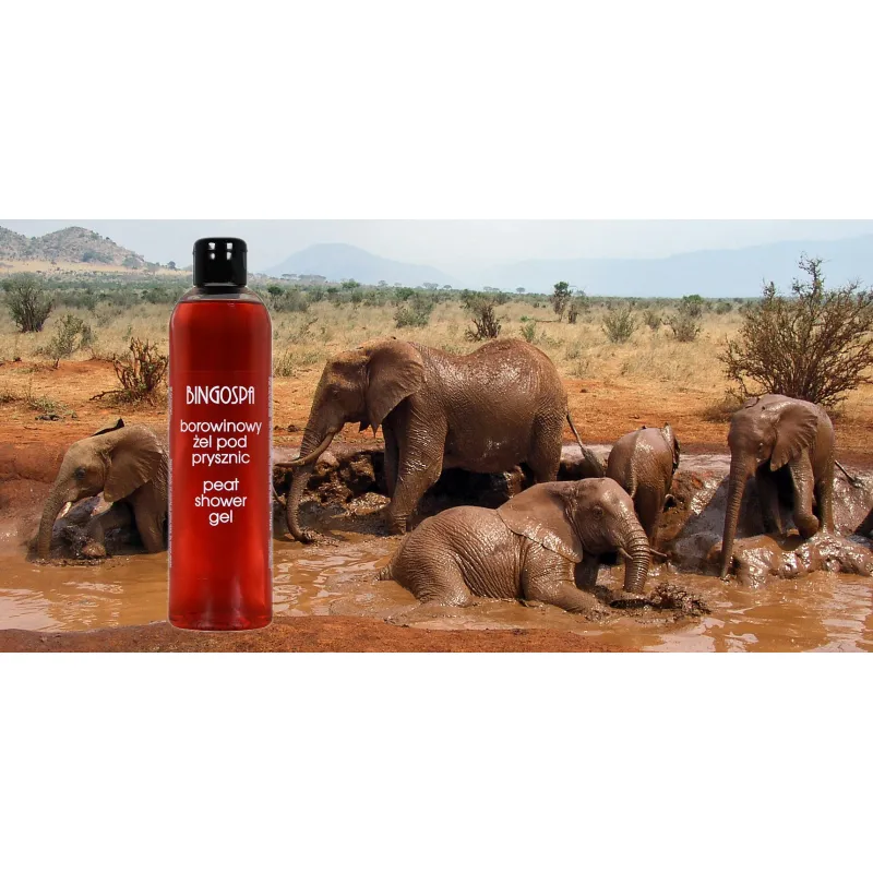 BingoSpa peat shower gel 300ml ❤️ Laroxy.pl