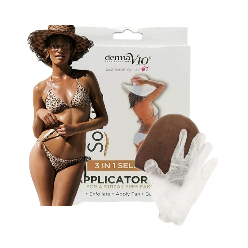 Rękawica do samoopalacza 3w1 Derma V10 - 1 sztuka