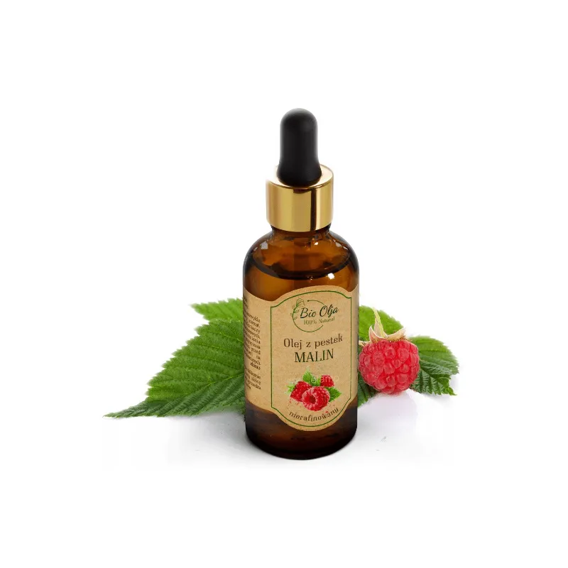 Bio Olja raspberry seed oil + jade roller KIT ❤️ Laroxy.pl