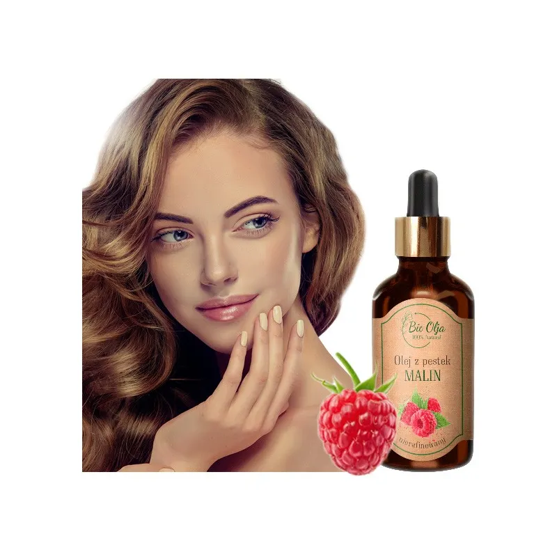 Bio Olja raspberry seed oil + jade roller KIT ❤️ Laroxy.pl