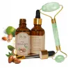 Bio Olja argan oil + jade roller set ❤️ Laroxy.pl