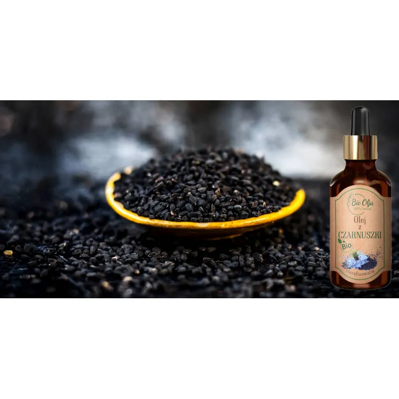 Bio Olja olejek z czarnuszki naturalny certyfikowany 50ml ❤️ Laroxy.pl