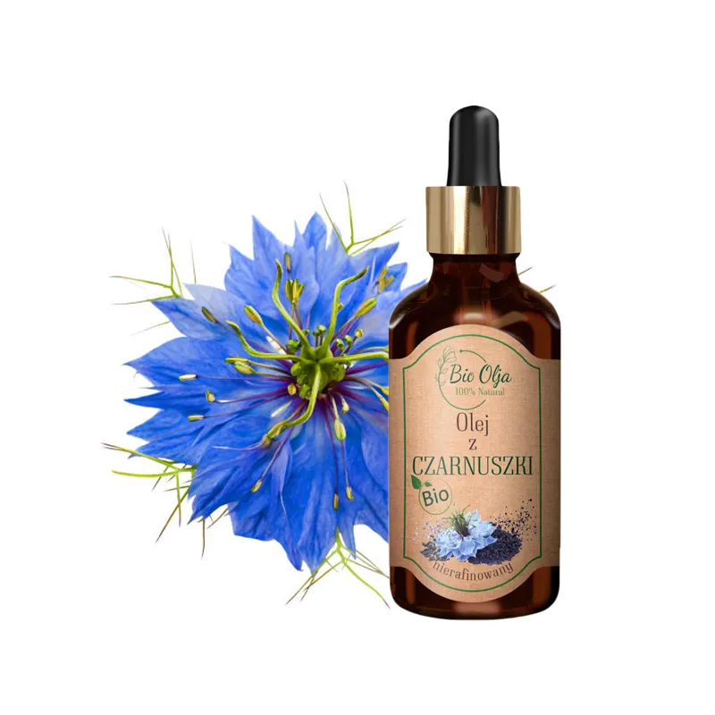 Bio Olja olejek z czarnuszki naturalny certyfikowany 50ml