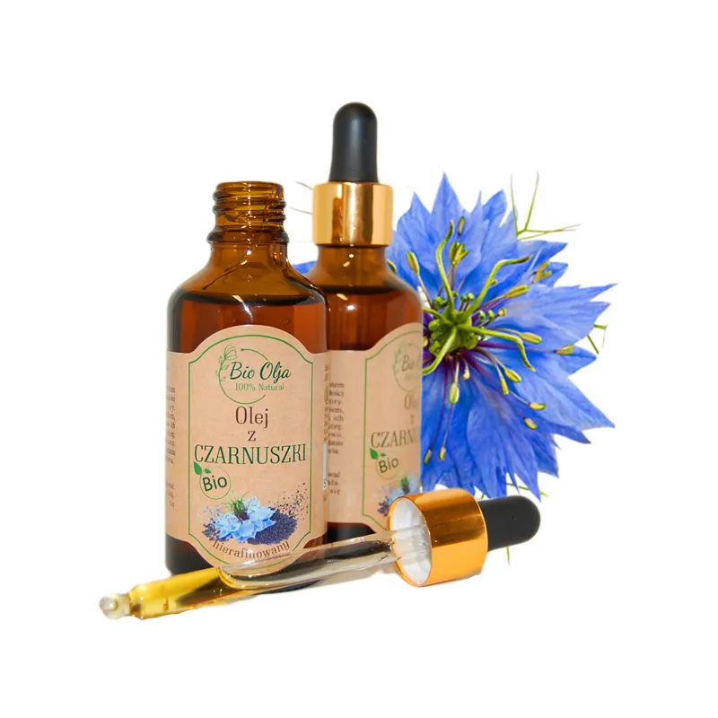 Bio Olja olejek z czarnuszki naturalny certyfikowany 50ml