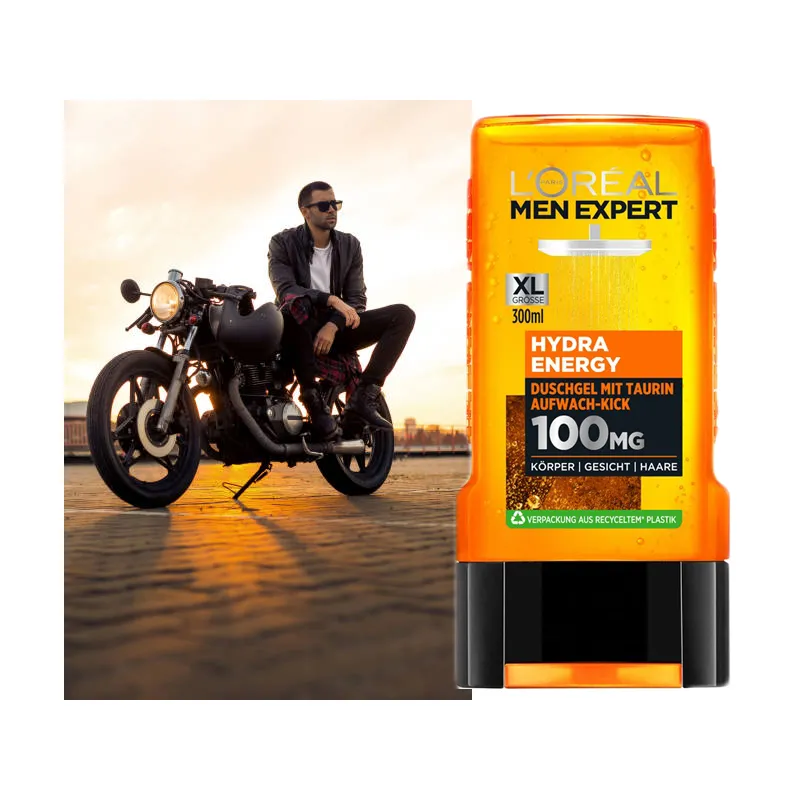 LOREAL long-smelling men's shower gels XL - Laroxy.pl