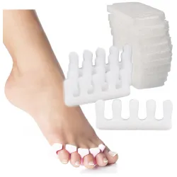 Separatory piankowe do pedicure palców 10 par - 20 sztuk - Laroxy.pl