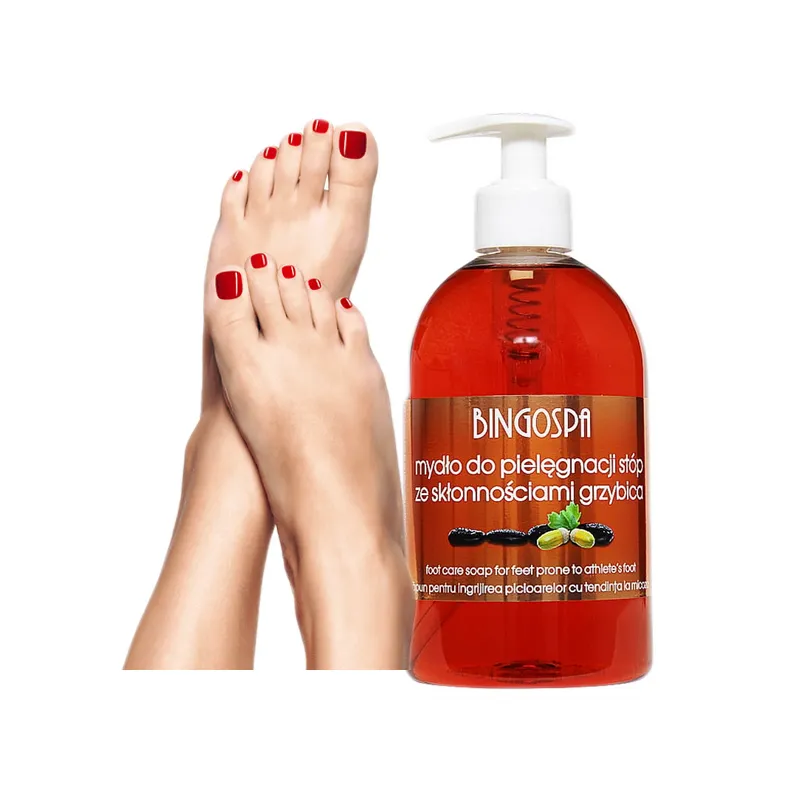 BingoSpa mydło przeciwgrzybicze - mydło na grzybice do stóp 500ml