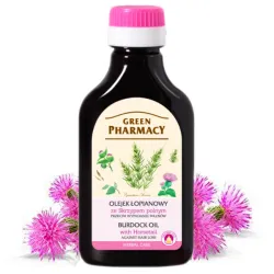 Green Pharmacy olejek łopianowy ze skrzypem polnym na wypadanie włosów 100ml