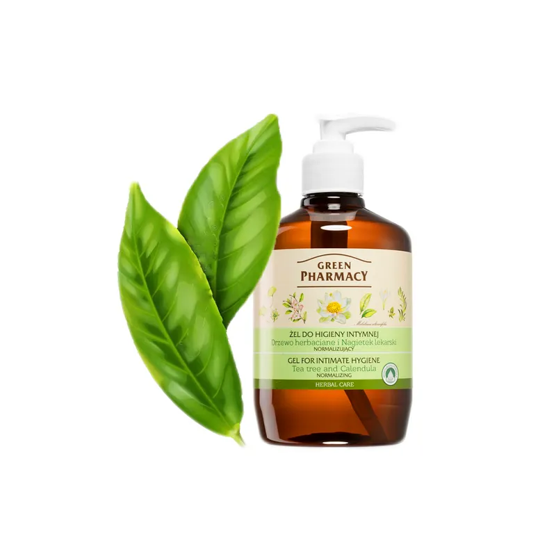Green Pharmacy żel do higieny intymnej Nagietek  Drzewo Herbaciane 370ml