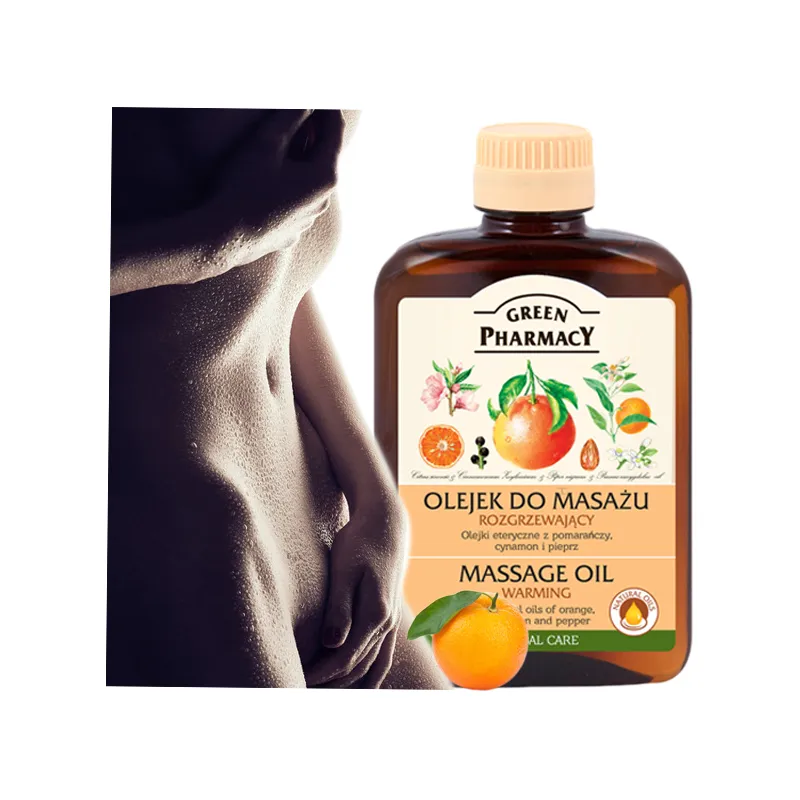Warming massage oil orange cinnamon - Laroxy.pl