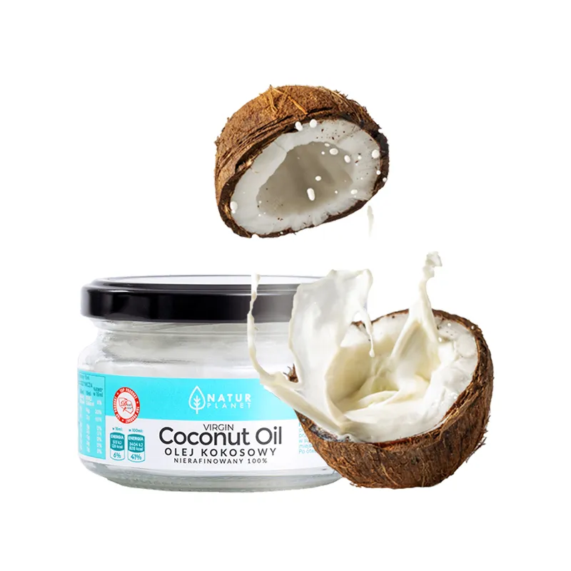 Unrefined Coconut Oil 100% Natural - Cosmetic ❤️ Laroxy.pl