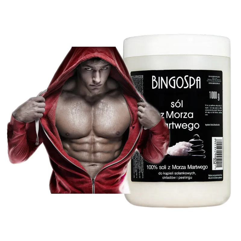 BingoSpa sól z Morza Martwego do kąpieli okładów 1kg - Laroxy.pl