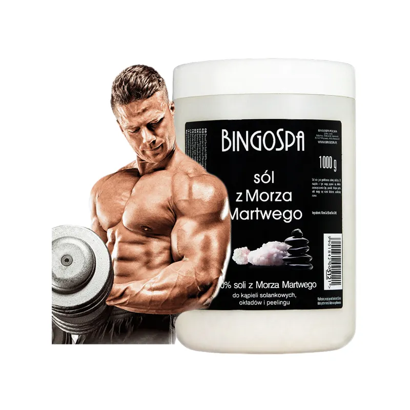 BingoSpa Dead Sea salt for bath wraps 1kg - Laroxy.pl