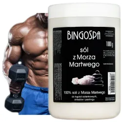 BingoSpa sól z Morza Martwego do kąpieli solankowych, okładów i peelingu 1kg