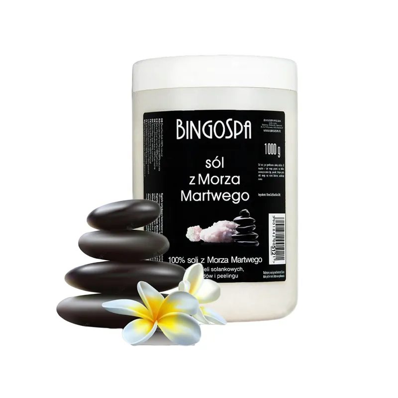 BingoSpa sól z Morza Martwego do kąpieli okładów 1kg - Laroxy.pl